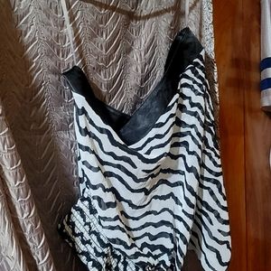 Of the shoulder shirt